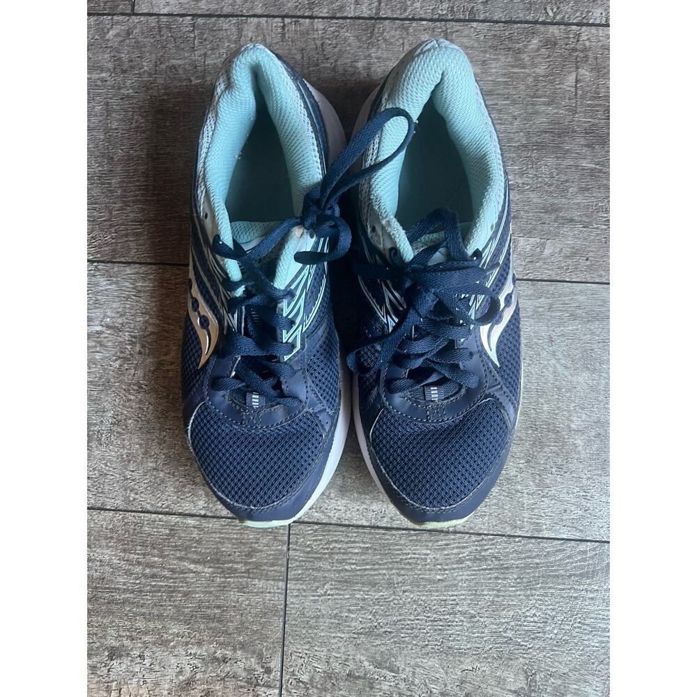 Saucony Cohesion Running Shoes Size Wonen Size 8 -Blue - Picture 6 of 13